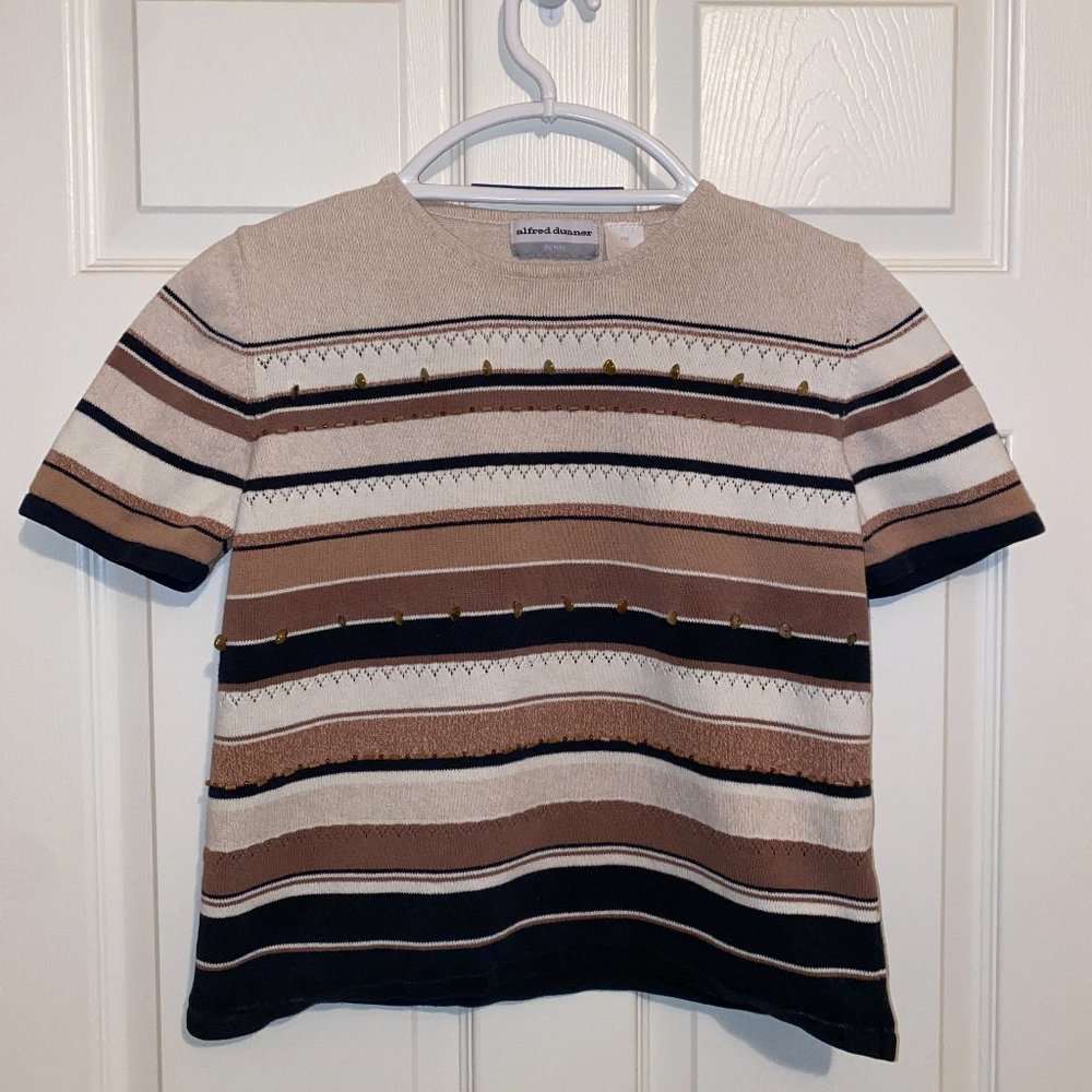 Vintage embroidered top/crop top
